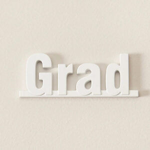 Grad Magnet - White